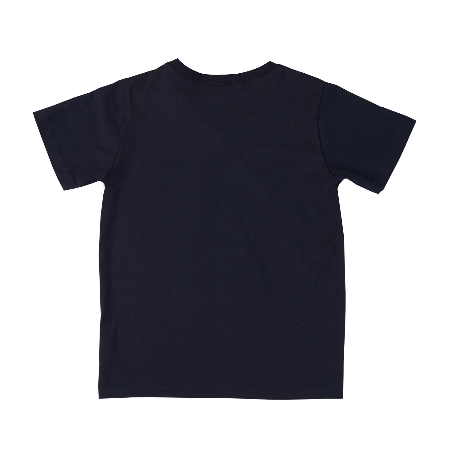 Arka görünümüyle lacivert 2li V Yaka Basic Tshirt, çocuk modası için ideal.