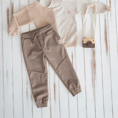 Teddy Sweatshirt - Çocuk Giyim Takımı | Jo&Juke, SKU P0262S, Etiketler Gri-Kahverengi Kombin,kıs,oversize sweatshirt,Pamuk-Elasthan İki İplik,Polyester Koyuntüyü,Çocuk Takım,Şık Çocuk Giyimi