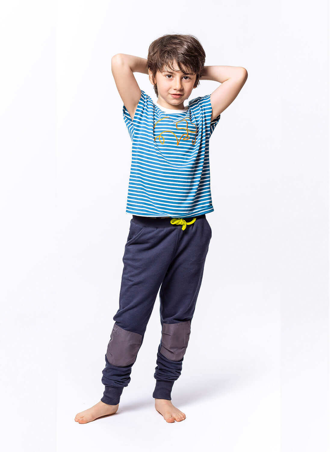 Deep Blue T-Shirt - T-Shirt | Jo&Juke, SKU P0005S, Etiketler